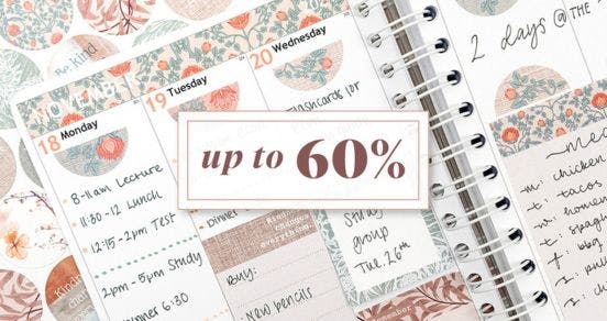 New Year Sale | Personlig Almanacka