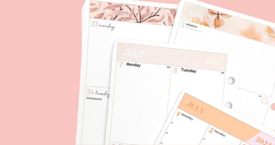 Customize a Personal Planner to suit your needs - Personal Planner