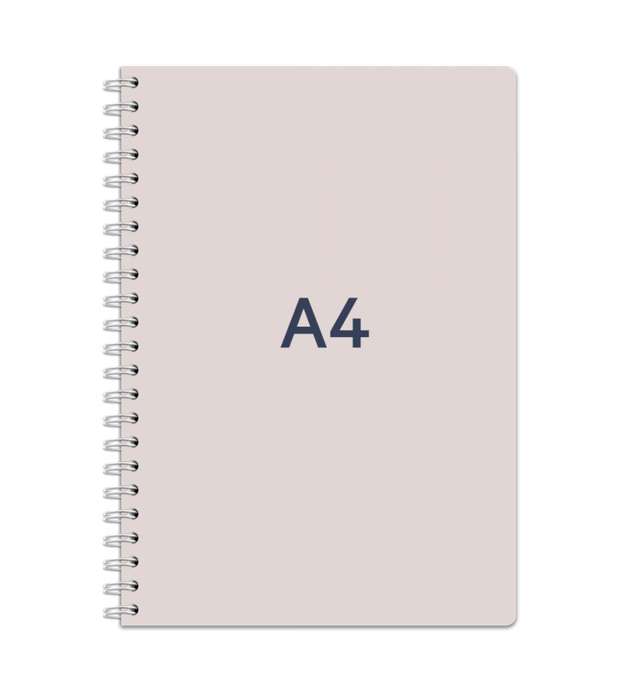 Notebook  - A4 - Spiral bound