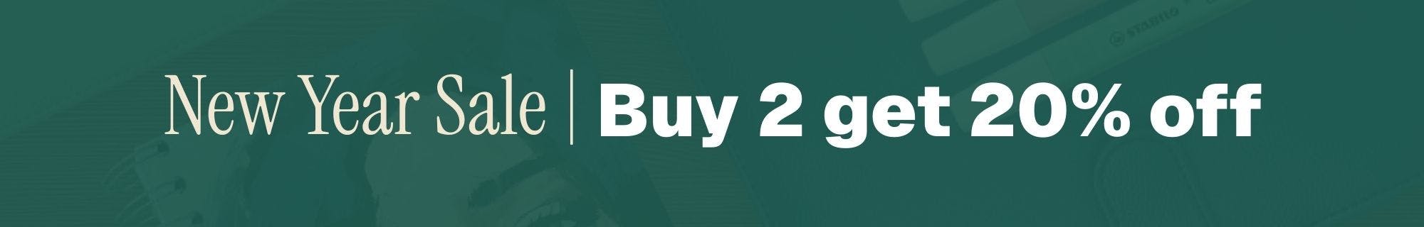 New Year Sale | Personlig Almanakk